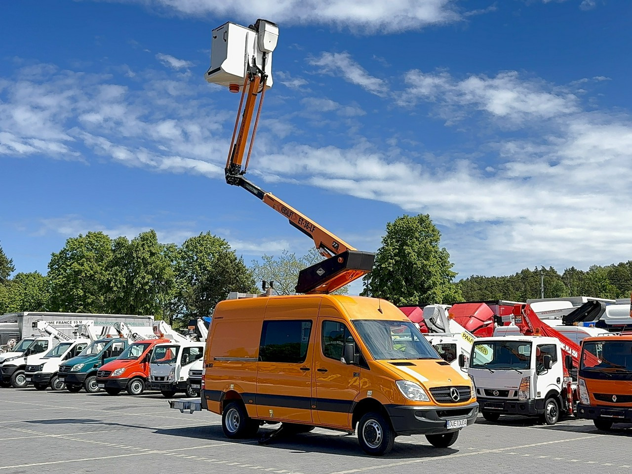 Mercedes Sprinter Zwyżka Podnośnik Koszowy VERSALIFT KLUBB ET-36-LF UDT - Автовишка: фото 1 Mercedes Sprinter Zwyżka Podnośnik Koszowy VERSALIFT KLUBB ET-36-LF UDT - Автовишка: фото 1