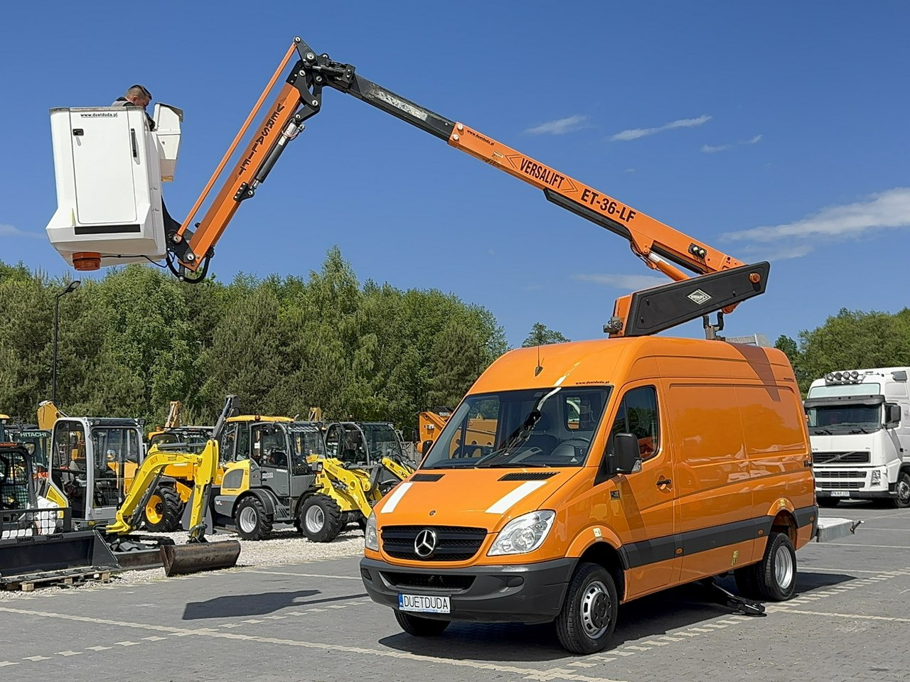 Mercedes Sprinter Zwyżka Podnośnik Koszowy VERSALIFT KLUBB ET-36-LF UDT - Автовишка: фото 4 Mercedes Sprinter Zwyżka Podnośnik Koszowy VERSALIFT KLUBB ET-36-LF UDT - Автовишка: фото 4