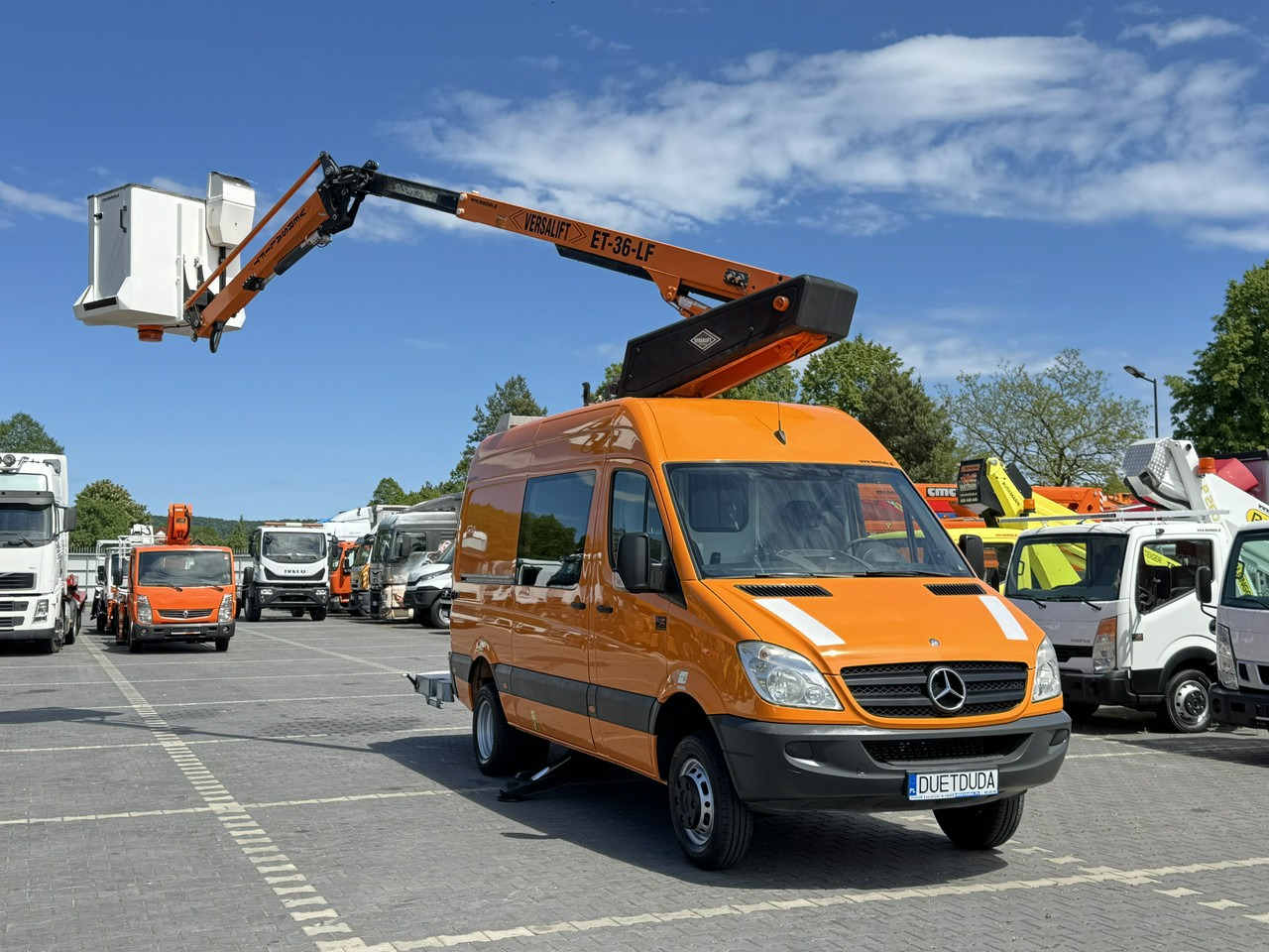 Mercedes Sprinter Zwyżka Podnośnik Koszowy VERSALIFT KLUBB ET-36-LF UDT - Автовишка: фото 3 Mercedes Sprinter Zwyżka Podnośnik Koszowy VERSALIFT KLUBB ET-36-LF UDT - Автовишка: фото 3
