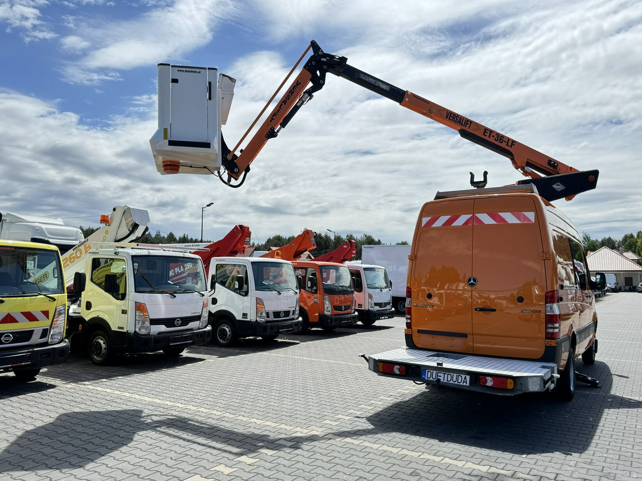 Автовишка Mercedes Sprinter Zwyżka Podnośnik Koszowy VERSALIFT KLUBB ET-36-LF UDT: фото 23