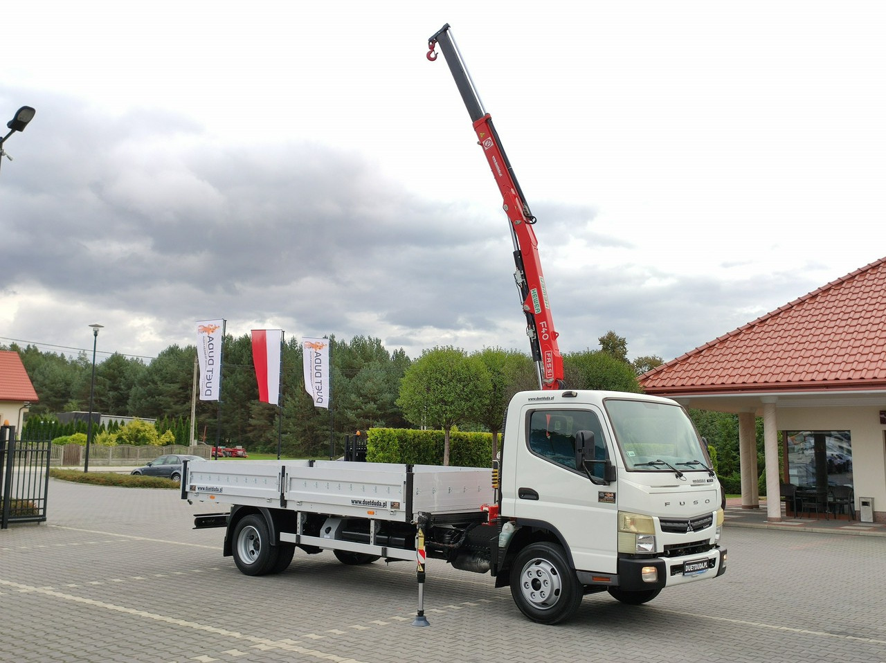 Mitsubishi Canter Fuso 7C15 3.0/150KM HDS FASSI F40 UNIKAT Super Stan !!! - Бортова вантажівка/ Платформа, Вантажівка з маніпулятором: фото 5 Mitsubishi Canter Fuso 7C15 3.0/150KM HDS FASSI F40 UNIKAT Super Stan !!! - Бортова вантажівка/ Платформа, Вантажівка з маніпулятором: фото 5