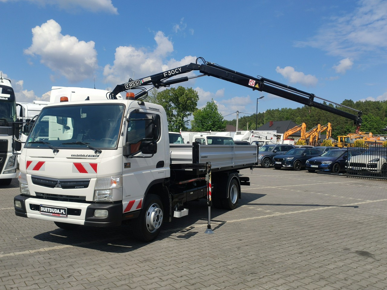 Mitsubishi Canter Fuso 9C18 3.0/180KM Automat, HDS FASSI F30 Wywrotka 3-str - Самоскид вантажівка: фото 1 Mitsubishi Canter Fuso 9C18 3.0/180KM Automat, HDS FASSI F30 Wywrotka 3-str - Самоскид вантажівка: фото 1