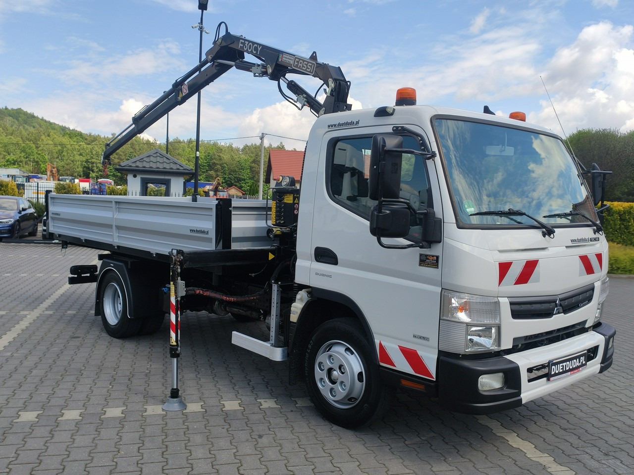 Mitsubishi Canter Fuso 9C18 3.0/180KM Automat, HDS FASSI F30 Wywrotka 3-str - Самоскид вантажівка: фото 4 Mitsubishi Canter Fuso 9C18 3.0/180KM Automat, HDS FASSI F30 Wywrotka 3-str - Самоскид вантажівка: фото 4