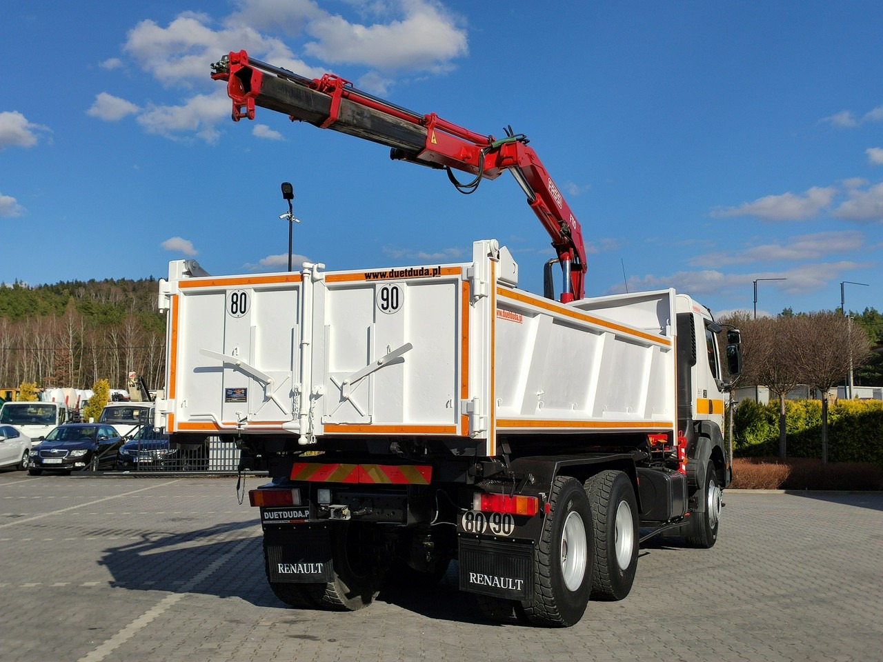 Renault Kerax 26.370 6x4 Mocny HDS FASSI F110 - Самоскид вантажівка, Вантажівка з маніпулятором: фото 4 Renault Kerax 26.370 6x4 Mocny HDS FASSI F110 - Самоскид вантажівка, Вантажівка з маніпулятором: фото 4