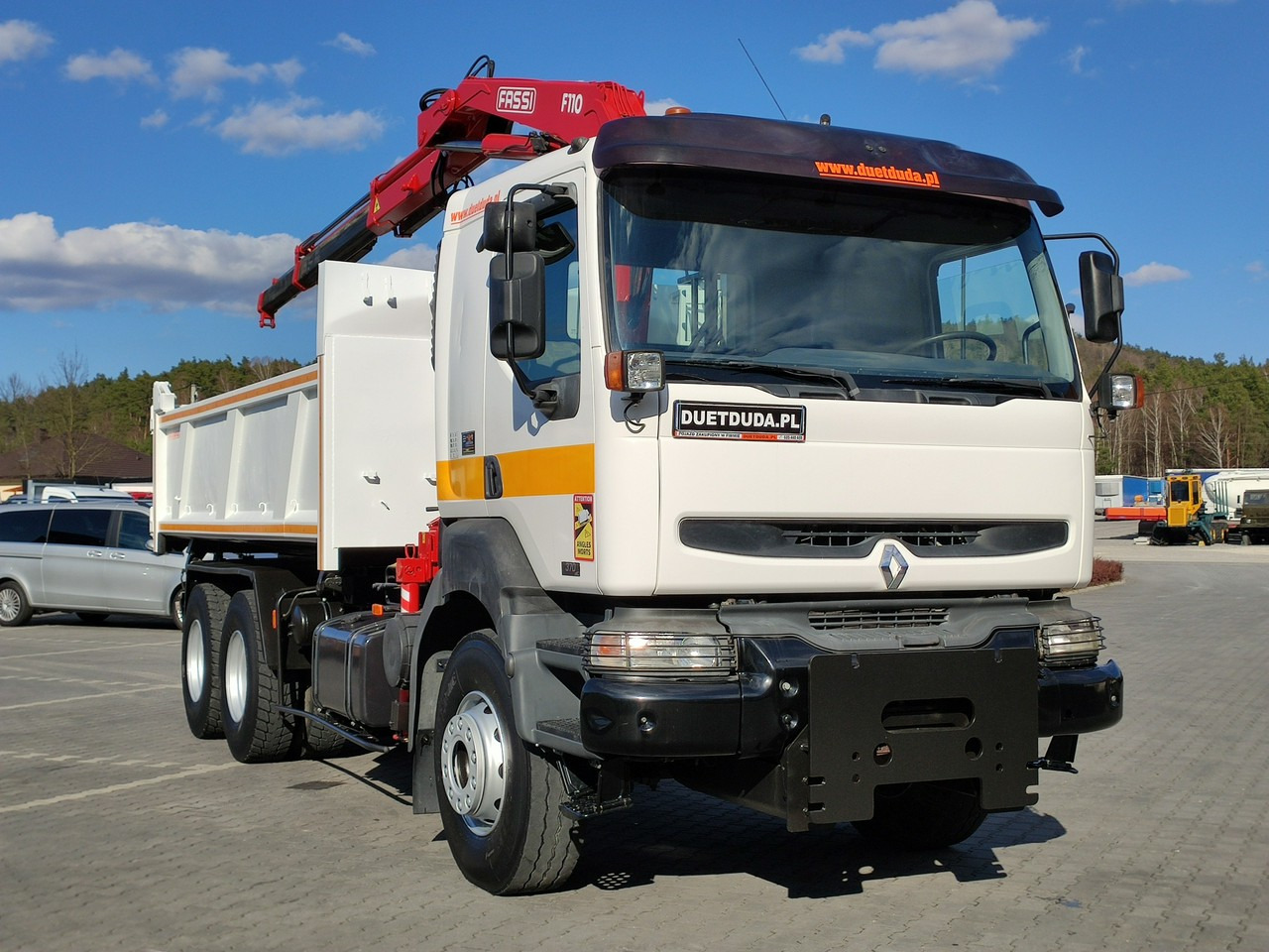 Renault Kerax 26.370 6x4 Mocny HDS FASSI F110 - Самоскид вантажівка, Вантажівка з маніпулятором: фото 3 Renault Kerax 26.370 6x4 Mocny HDS FASSI F110 - Самоскид вантажівка, Вантажівка з маніпулятором: фото 3