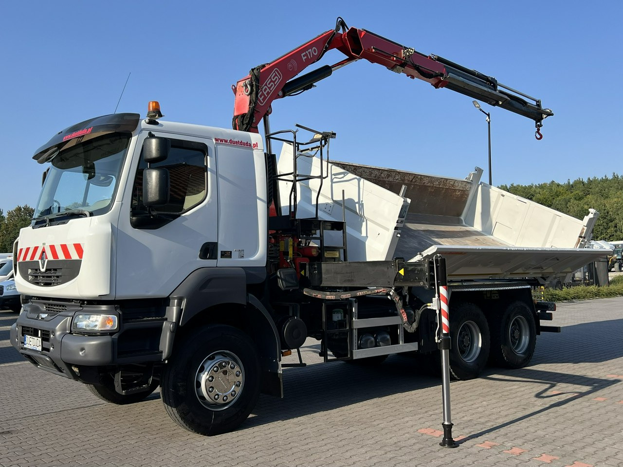 Renault Kerax 26.390 6x4 Mocny HDS FASSI F170 Sterowanie Radiowe - Самоскид вантажівка, Вантажівка з маніпулятором: фото 1 Renault Kerax 26.390 6x4 Mocny HDS FASSI F170 Sterowanie Radiowe - Самоскид вантажівка, Вантажівка з маніпулятором: фото 1