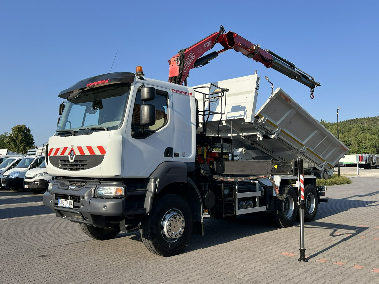 Renault Kerax 26.390 6x4 Mocny HDS FASSI F170 Sterowanie Radiowe - Самоскид вантажівка, Вантажівка з маніпулятором: фото 2 Renault Kerax 26.390 6x4 Mocny HDS FASSI F170 Sterowanie Radiowe - Самоскид вантажівка, Вантажівка з маніпулятором: фото 2