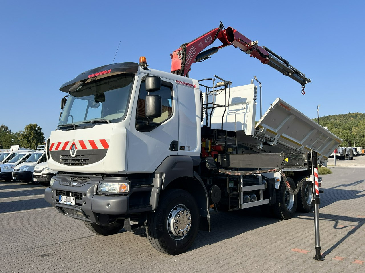 Renault Kerax 26.390 6x4 Mocny HDS FASSI F170 Sterowanie Radiowe - Самоскид вантажівка, Вантажівка з маніпулятором: фото 1 Renault Kerax 26.390 6x4 Mocny HDS FASSI F170 Sterowanie Radiowe - Самоскид вантажівка, Вантажівка з маніпулятором: фото 1
