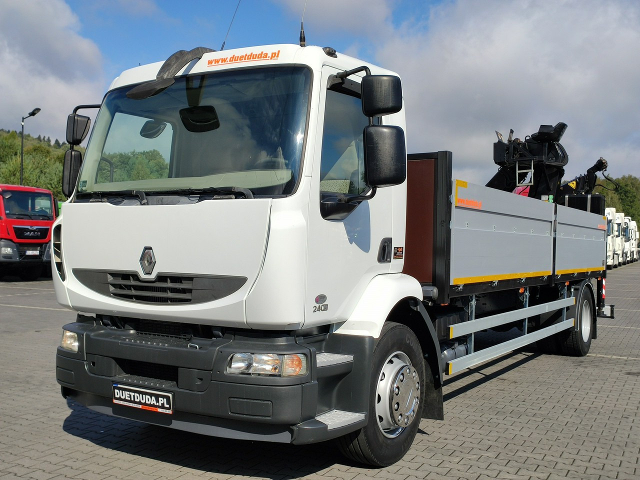 Renault Midlum 180.240DXI + HDS HYVA HB170E2 Udzwig 3.6Tony - Бортова вантажівка/ Платформа, Вантажівка з маніпулятором: фото 5 Renault Midlum 180.240DXI + HDS HYVA HB170E2 Udzwig 3.6Tony - Бортова вантажівка/ Платформа, Вантажівка з маніпулятором: фото 5