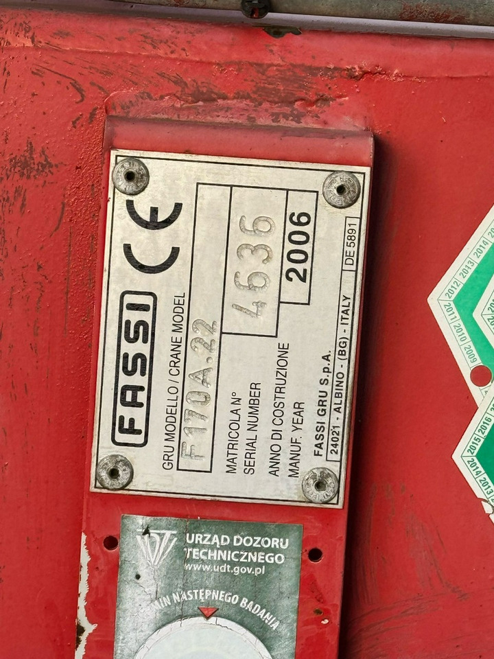 Scania 124L 420 6x2 Retarder HDS FASSI F170 Budowlanka - Бортова вантажівка/ Платформа, Вантажівка з маніпулятором: фото 5 Scania 124L 420 6x2 Retarder HDS FASSI F170 Budowlanka - Бортова вантажівка/ Платформа, Вантажівка з маніпулятором: фото 5