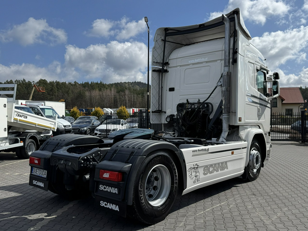 Тягач Scania G450 E6 Retarder Hydraulika 4x2 na Kołach 315/80/22,5r: фото 15