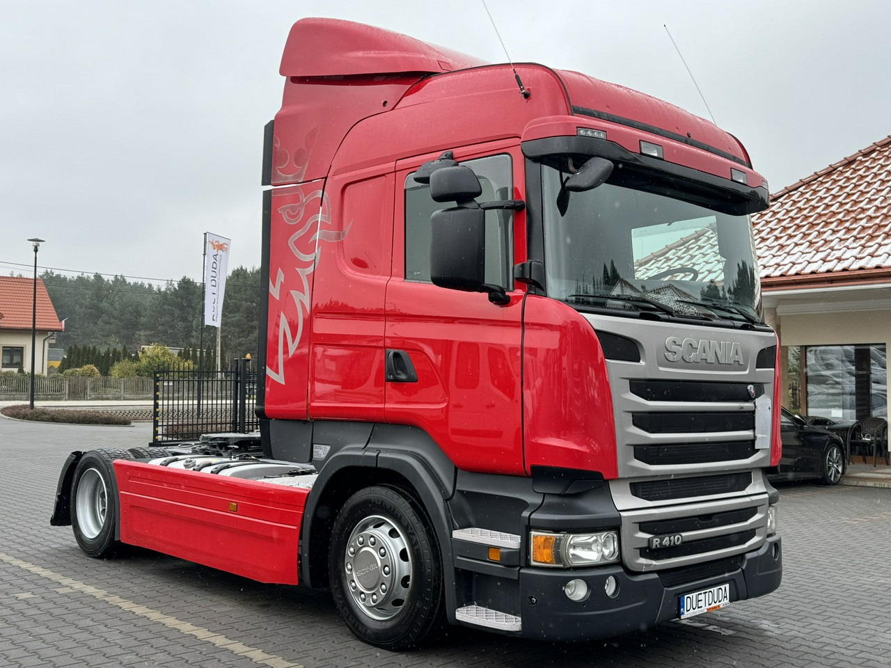 Scania R410 E6 4x2 Retarder Klima Postojowa Low deck / Mega - Тягач: фото 1 Scania R410 E6 4x2 Retarder Klima Postojowa Low deck / Mega - Тягач: фото 1