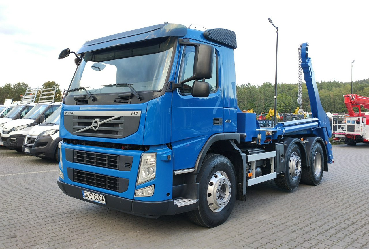 Volvo FM 410 E5 Bramowiec Hakowiec 6x2 Oś Skrętna / Podnoszona Automat - Скіповий навантажувач вантажівка: фото 3 Volvo FM 410 E5 Bramowiec Hakowiec 6x2 Oś Skrętna / Podnoszona Automat - Скіповий навантажувач вантажівка: фото 3