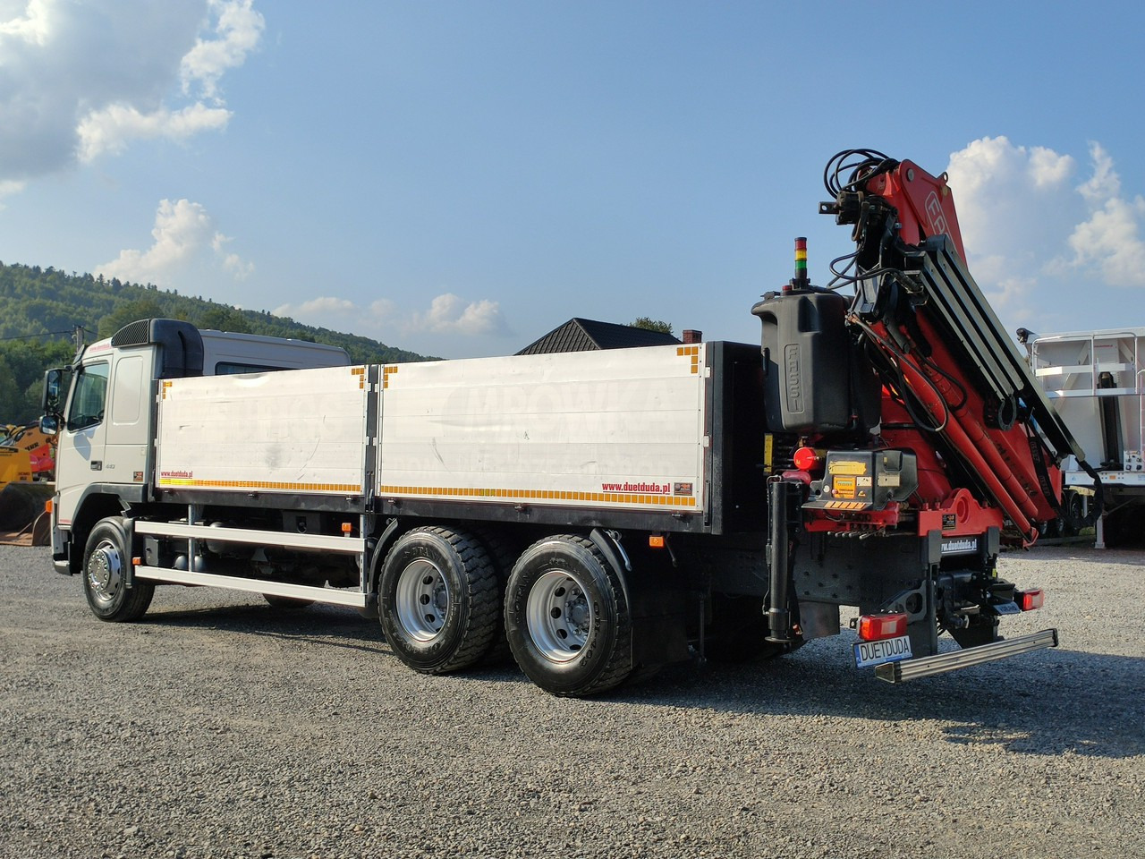 Бортова вантажівка/ Платформа, Вантажівка з маніпулятором Volvo FM 440 6x4 HDS FASSI F170 Składany w Literę Z: фото 22