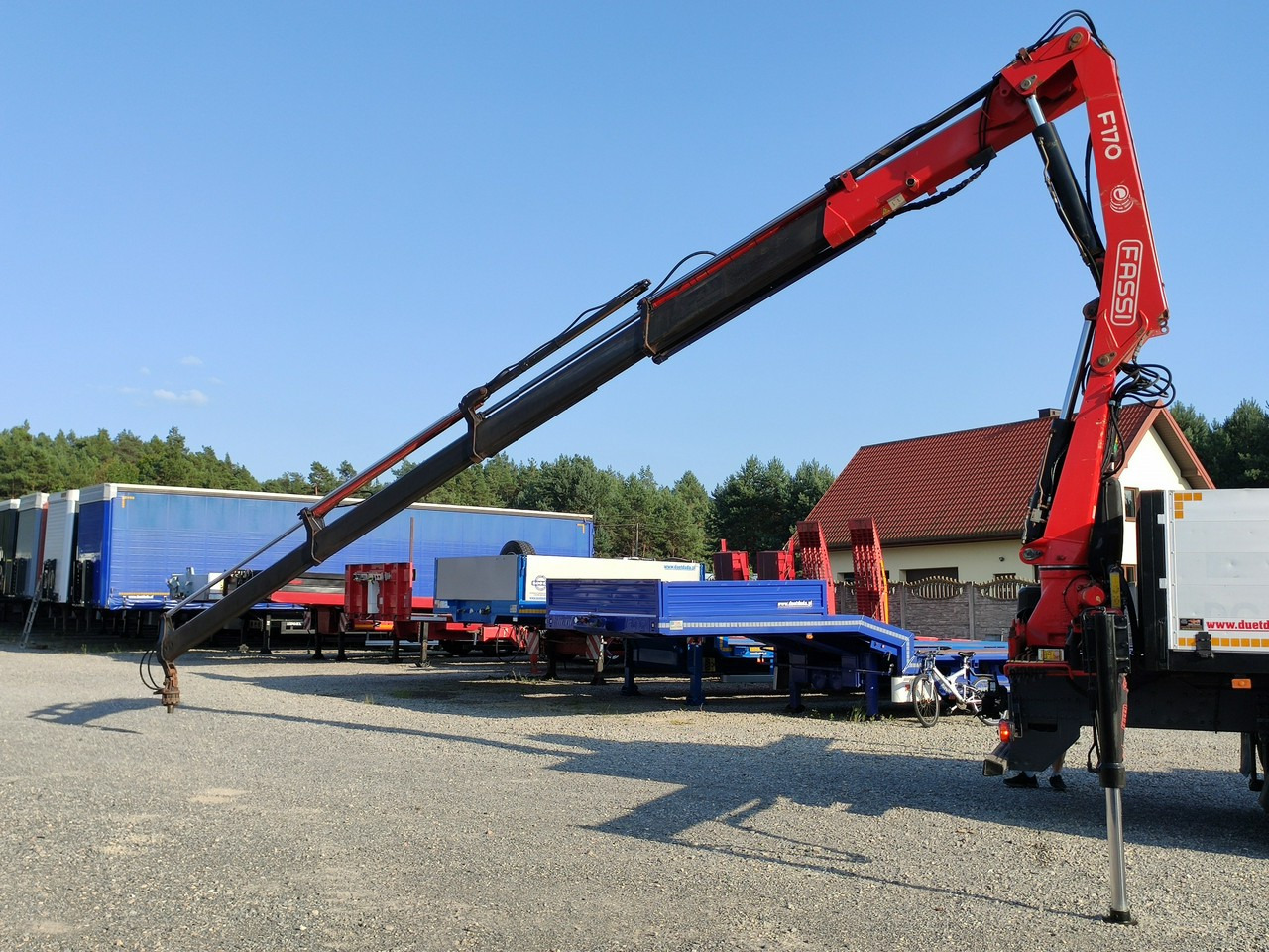Бортова вантажівка/ Платформа, Вантажівка з маніпулятором Volvo FM 440 6x4 HDS FASSI F170 Składany w Literę Z: фото 18