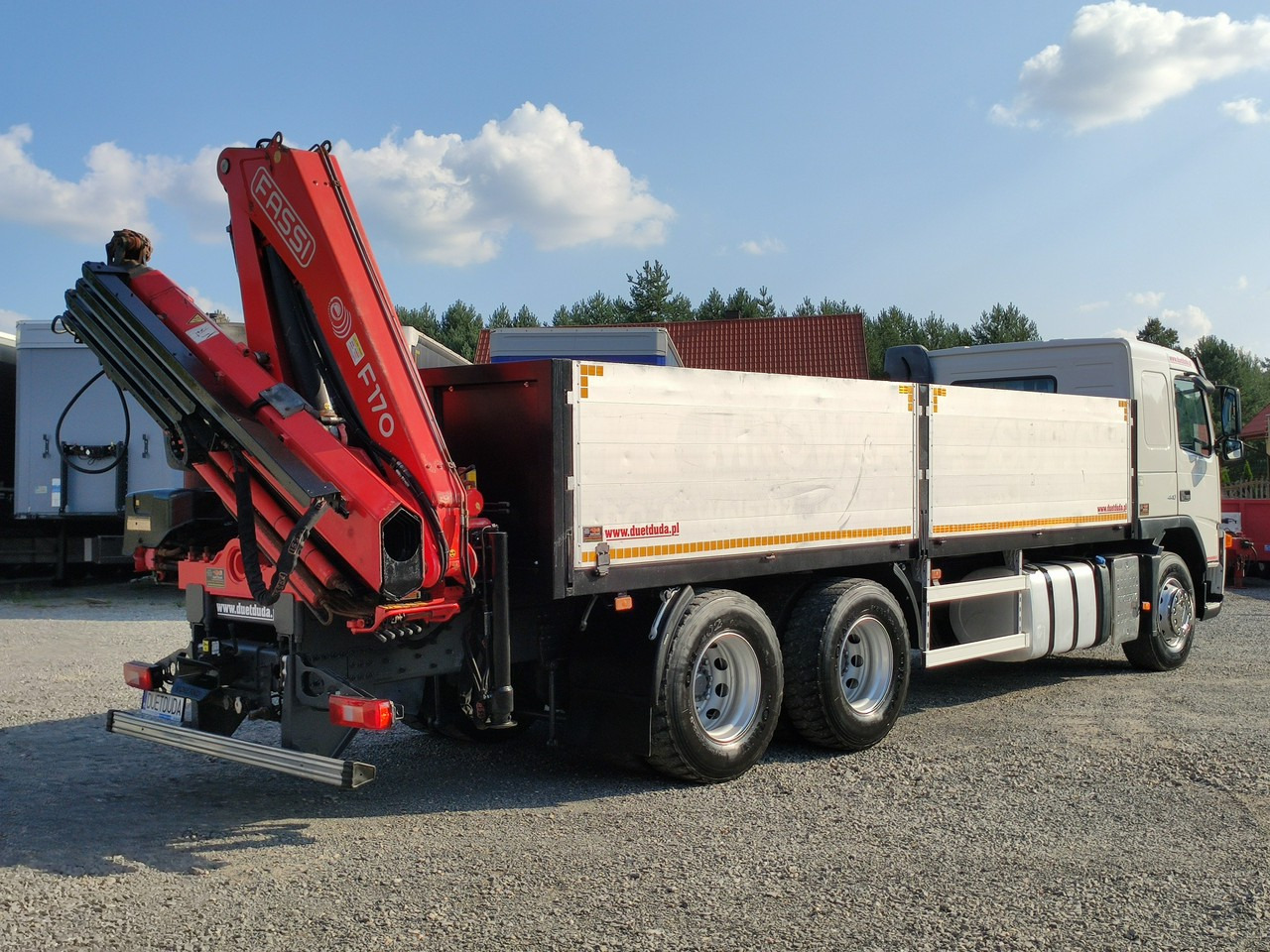 Бортова вантажівка/ Платформа, Вантажівка з маніпулятором Volvo FM 440 6x4 HDS FASSI F170 Składany w Literę Z: фото 23