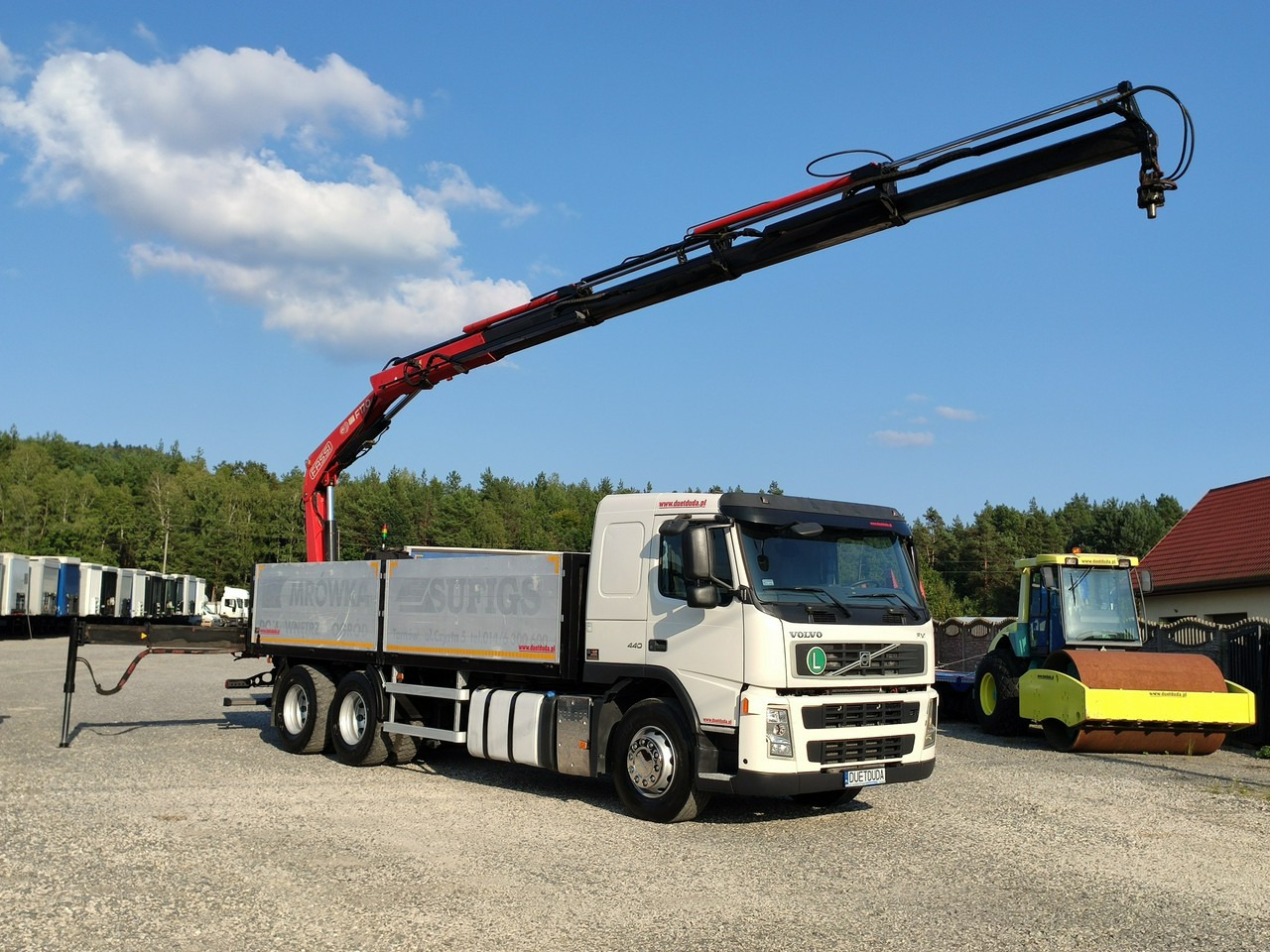 Volvo FM 440 6x4 HDS FASSI F170 Składany w Literę Z - Бортова вантажівка/ Платформа, Вантажівка з маніпулятором: фото 1 Volvo FM 440 6x4 HDS FASSI F170 Składany w Literę Z - Бортова вантажівка/ Платформа, Вантажівка з маніпулятором: фото 1