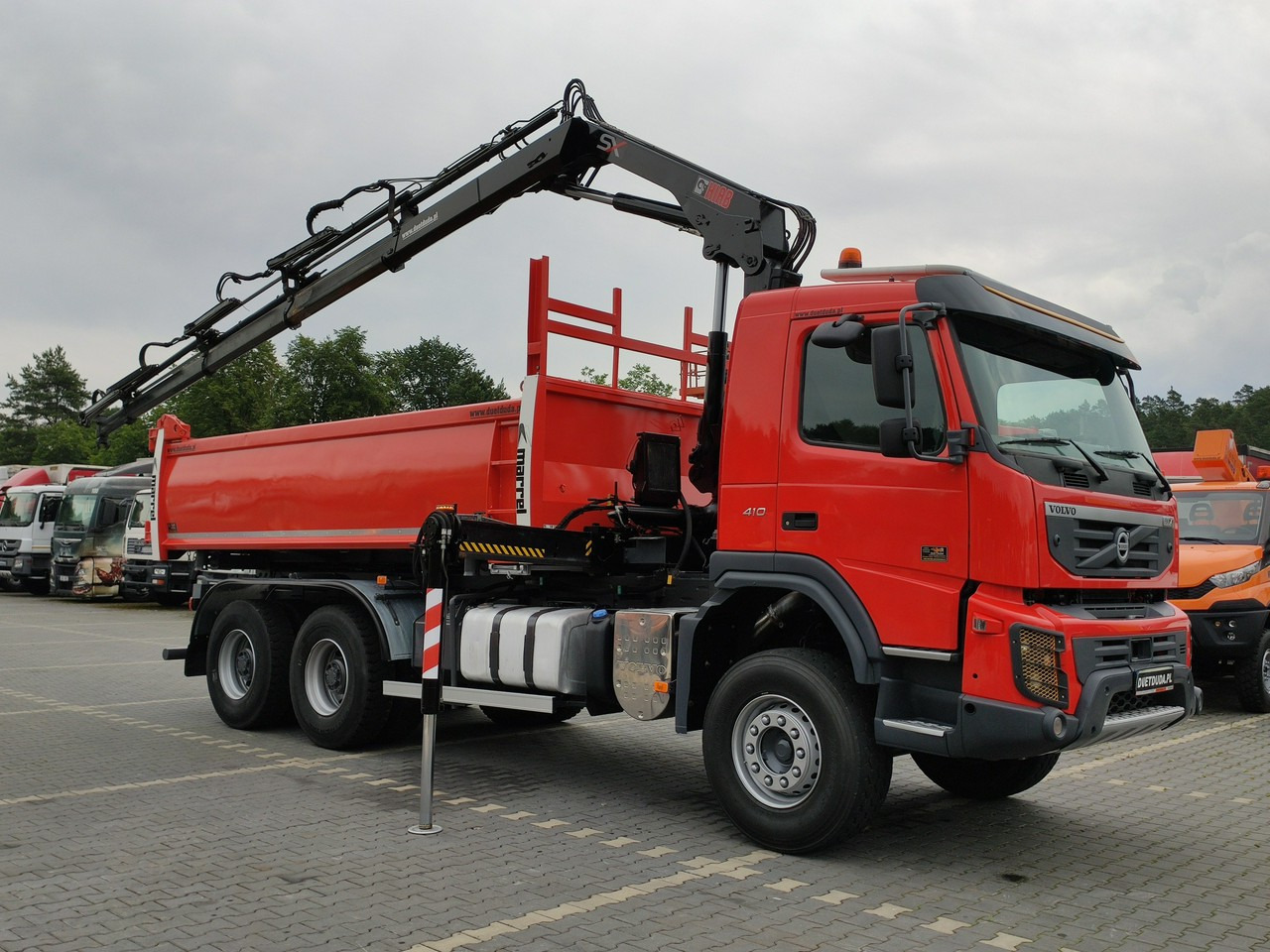 Volvo FMX 410 6x4 13L HDS Radiowy Hydroburta - Самоскид вантажівка, Вантажівка з маніпулятором: фото 4 Volvo FMX 410 6x4 13L HDS Radiowy Hydroburta - Самоскид вантажівка, Вантажівка з маніпулятором: фото 4