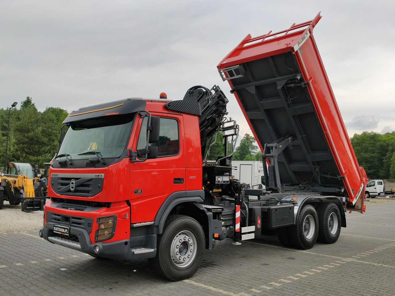 Volvo FMX 410 6x4 13L HDS Radiowy Hydroburta - Самоскид вантажівка, Вантажівка з маніпулятором: фото 2 Volvo FMX 410 6x4 13L HDS Radiowy Hydroburta - Самоскид вантажівка, Вантажівка з маніпулятором: фото 2