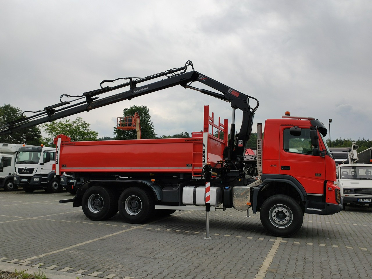 Volvo FMX 410 6x4 13L HDS Radiowy Hydroburta - Самоскид вантажівка, Вантажівка з маніпулятором: фото 4 Volvo FMX 410 6x4 13L HDS Radiowy Hydroburta - Самоскид вантажівка, Вантажівка з маніпулятором: фото 4