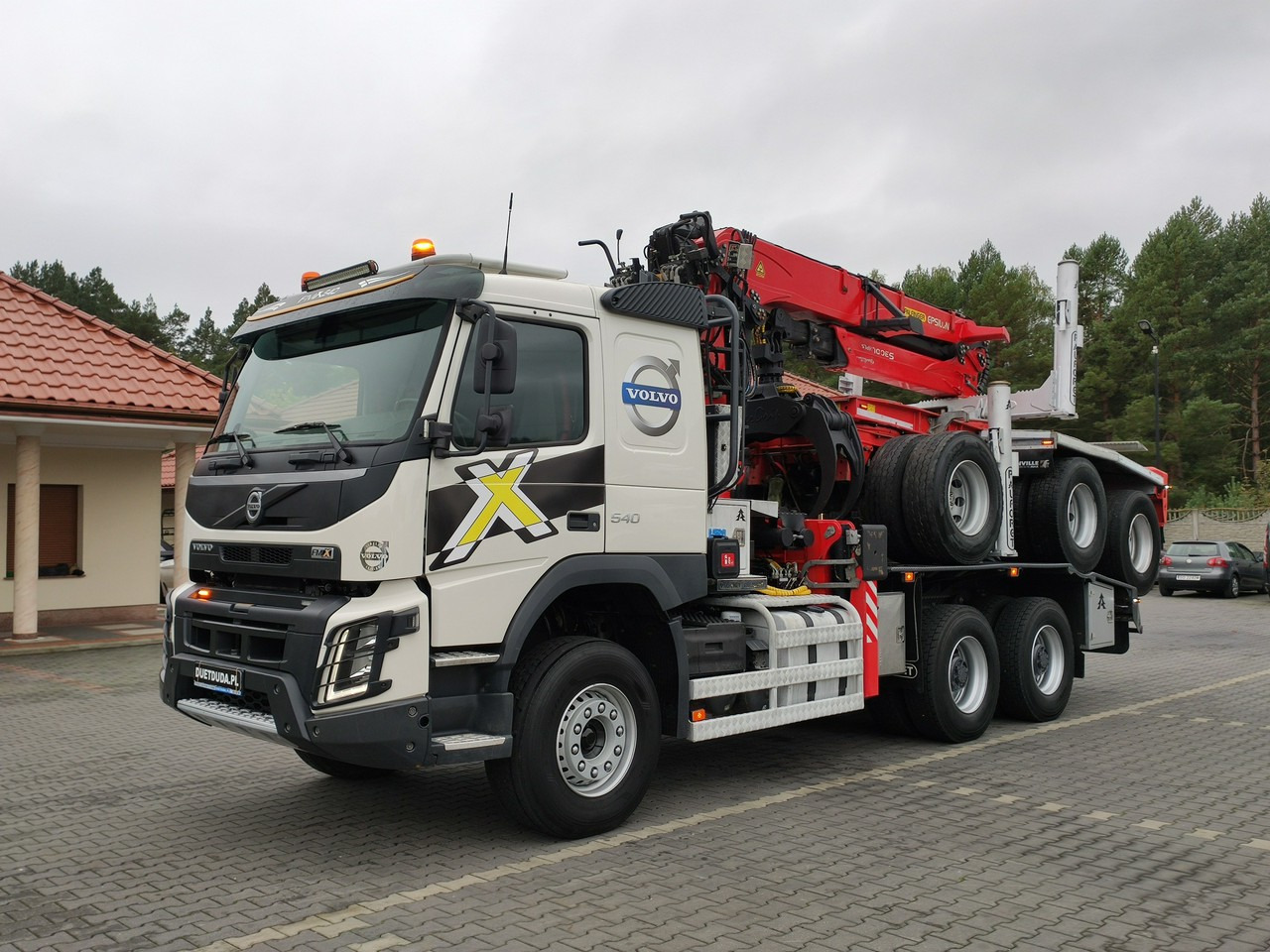 Volvo FMX 540 6x4 RETARDER PALFORET EPSILON S300L Do Drewna - Лісовоз: фото 1 Volvo FMX 540 6x4 RETARDER PALFORET EPSILON S300L Do Drewna - Лісовоз: фото 1