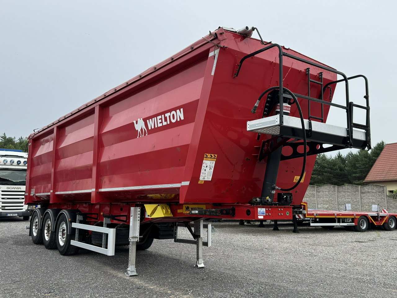 Wielton HARDOX STALOWA DO ZŁOMU 50m Oś Podnoszona Złomówka Stan Bdb - Самоскид напівпричіп: фото 3 Wielton HARDOX STALOWA DO ZŁOMU 50m Oś Podnoszona Złomówka Stan Bdb - Самоскид напівпричіп: фото 3