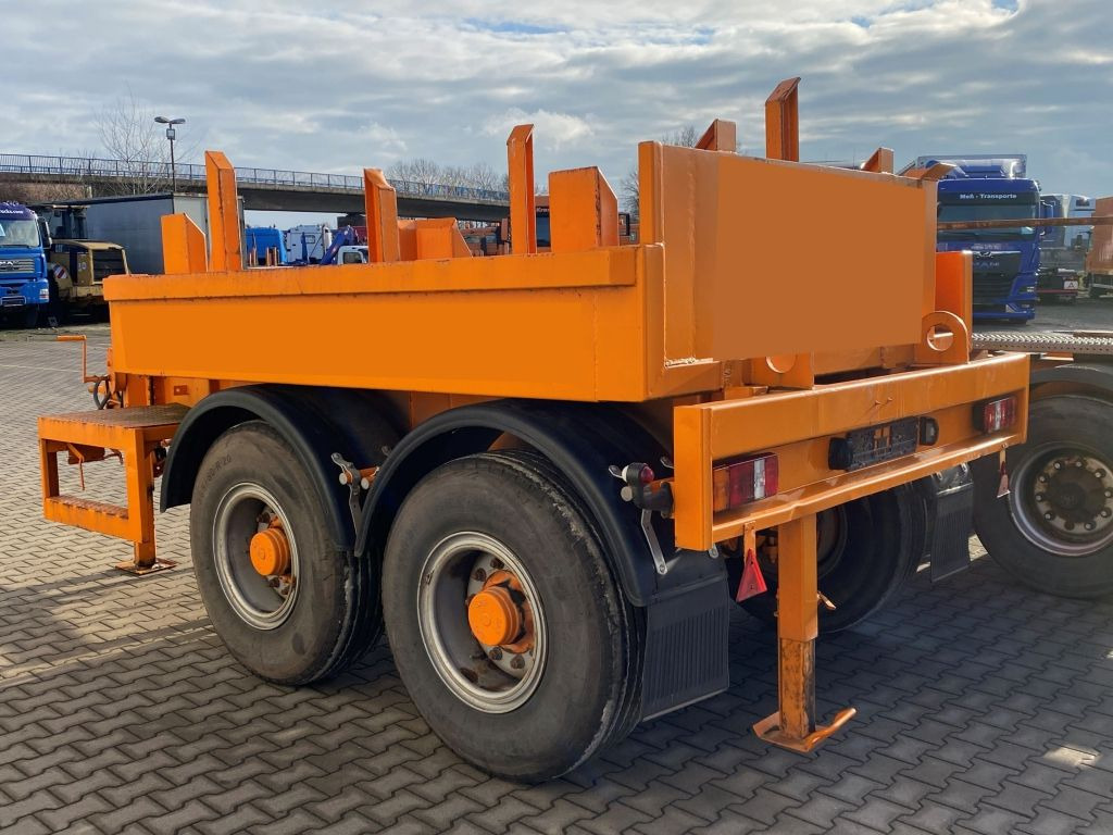 Eggers ZX 18E | 50mm Zugöse*Blatt*Trommel*SAF - Бортовий причіп/ Платформа: фото 2 Eggers ZX 18E | 50mm Zugöse*Blatt*Trommel*SAF - Бортовий причіп/ Платформа: фото 2
