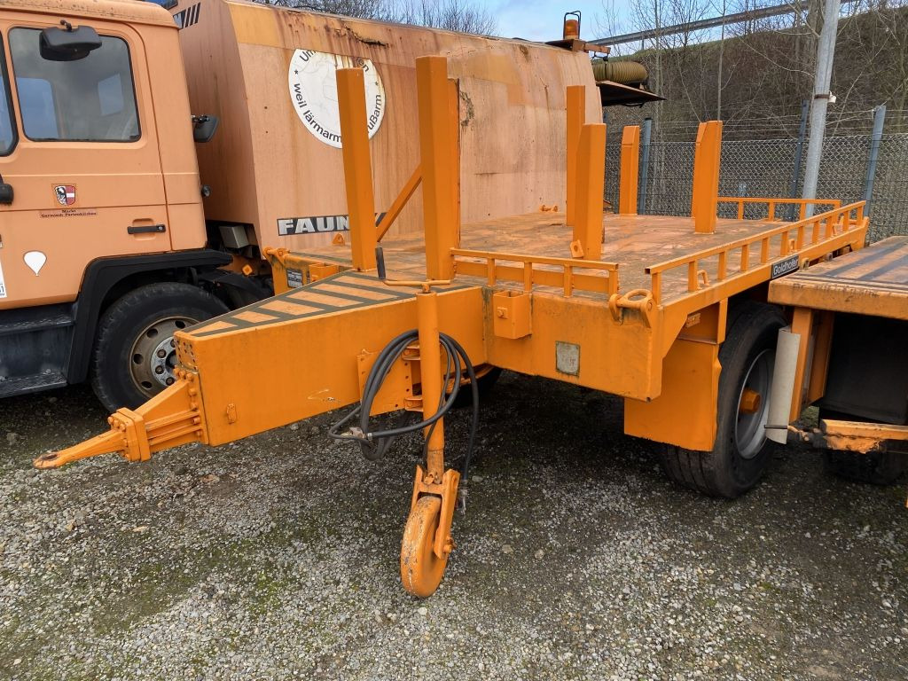Eggers ZX 9E Anhänger für Ballastgewichte | BPW - Бортовий причіп/ Платформа: фото 2 Eggers ZX 9E Anhänger für Ballastgewichte | BPW - Бортовий причіп/ Платформа: фото 2