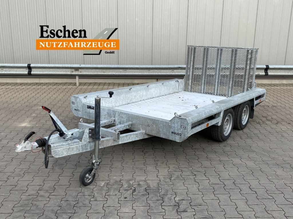 Hulco Anhänger Tieflader Minibagger Maschinen Rampen - Низькорамна платформа причіп: фото 1 Hulco Anhänger Tieflader Minibagger Maschinen Rampen - Низькорамна платформа причіп: фото 1