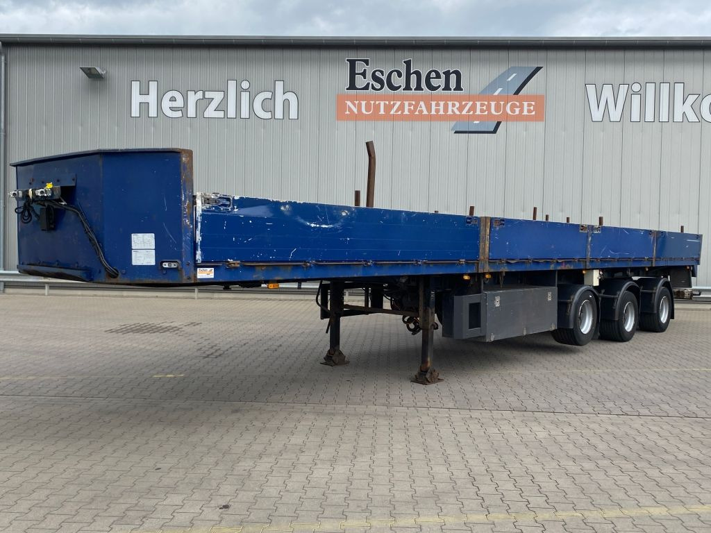 Janzen | ausziehbar*2+3 Achse gelenkt*Luft-Lift - Бортовий напівпричіп/ Платформа: фото 1 Janzen | ausziehbar*2+3 Achse gelenkt*Luft-Lift - Бортовий напівпричіп/ Платформа: фото 1