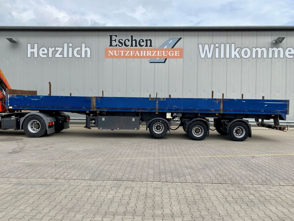Janzen | ausziehbar*2+3 Achse gelenkt*Luft-Lift - Бортовий напівпричіп/ Платформа: фото 2 Janzen | ausziehbar*2+3 Achse gelenkt*Luft-Lift - Бортовий напівпричіп/ Платформа: фото 2