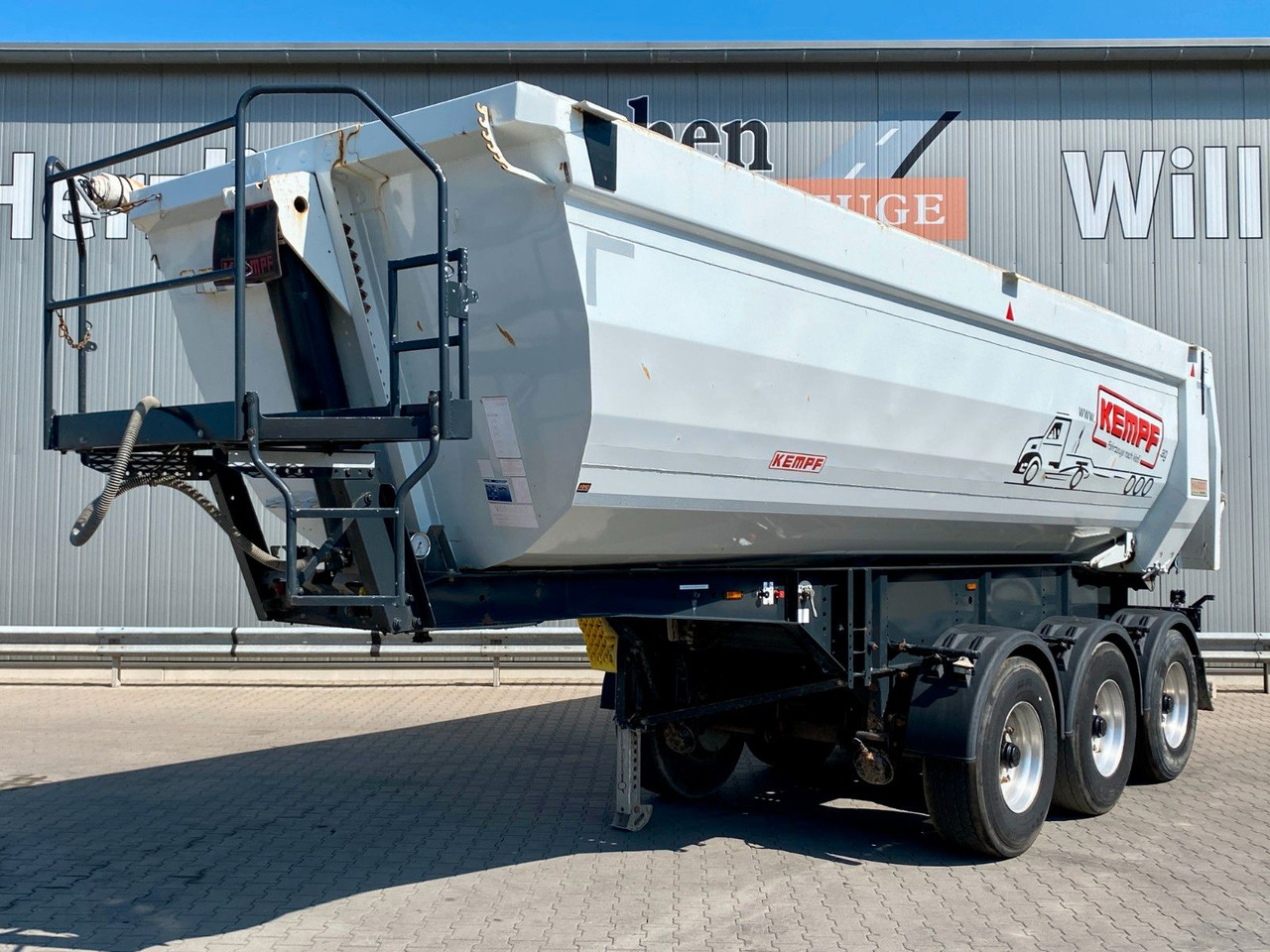 Kempf SKM 35/3 | Stahl 27m³*1+3.Achse liftbar*BPW*EBS - Самоскид напівпричіп: фото 1 Kempf SKM 35/3 | Stahl 27m³*1+3.Achse liftbar*BPW*EBS - Самоскид напівпричіп: фото 1