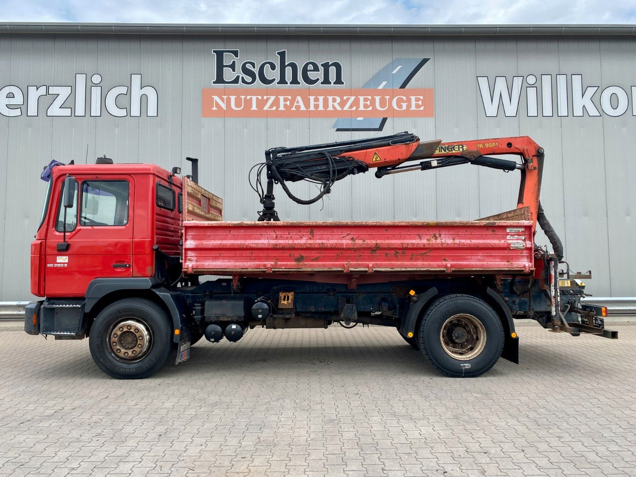 MAN 18.285 MC | Palfinger PK 9501*Blatt*2x AHK+Oel - Самоскид вантажівка, Вантажівка з маніпулятором: фото 3 MAN 18.285 MC | Palfinger PK 9501*Blatt*2x AHK+Oel - Самоскид вантажівка, Вантажівка з маніпулятором: фото 3