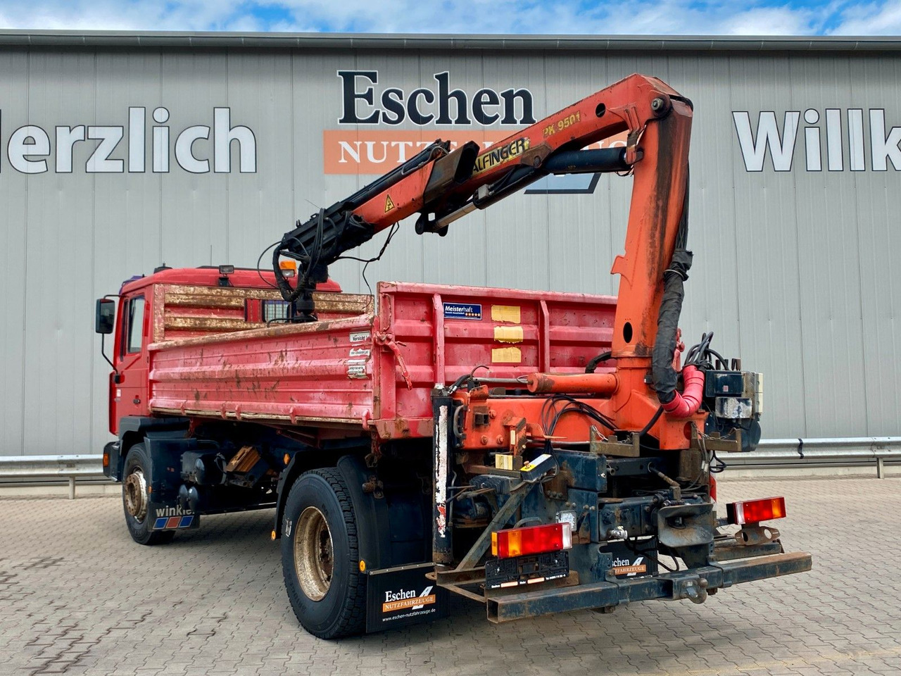MAN 18.285 MC | Palfinger PK 9501*Blatt*2x AHK+Oel - Самоскид вантажівка, Вантажівка з маніпулятором: фото 4 MAN 18.285 MC | Palfinger PK 9501*Blatt*2x AHK+Oel - Самоскид вантажівка, Вантажівка з маніпулятором: фото 4
