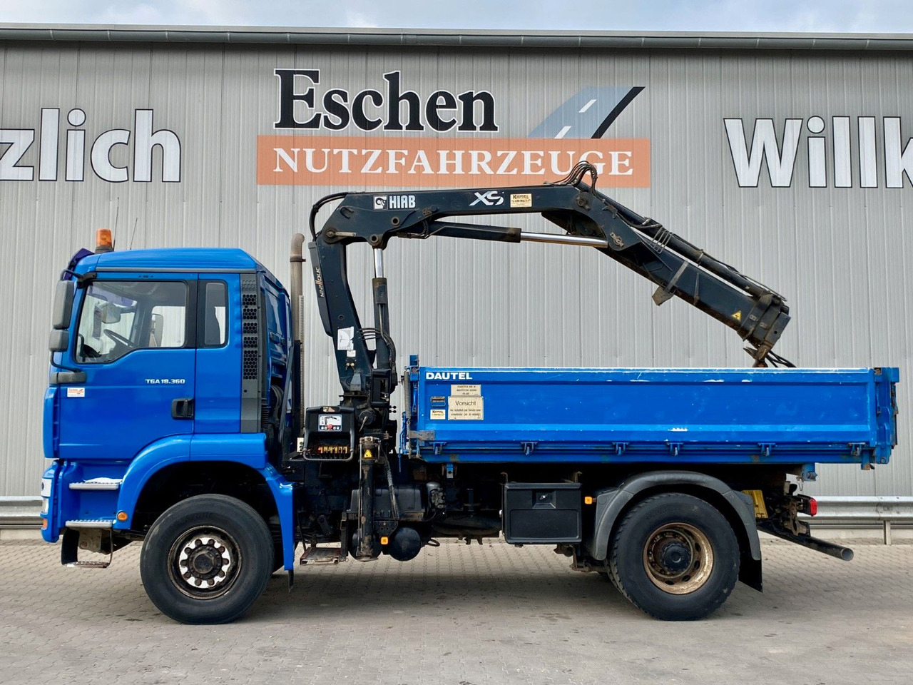 MAN TGA 18.360 4x4H BL Hiab Kran*Dautel Kipper*Klima - Самоскид вантажівка, Вантажівка з маніпулятором: фото 3 MAN TGA 18.360 4x4H BL Hiab Kran*Dautel Kipper*Klima - Самоскид вантажівка, Вантажівка з маніпулятором: фото 3