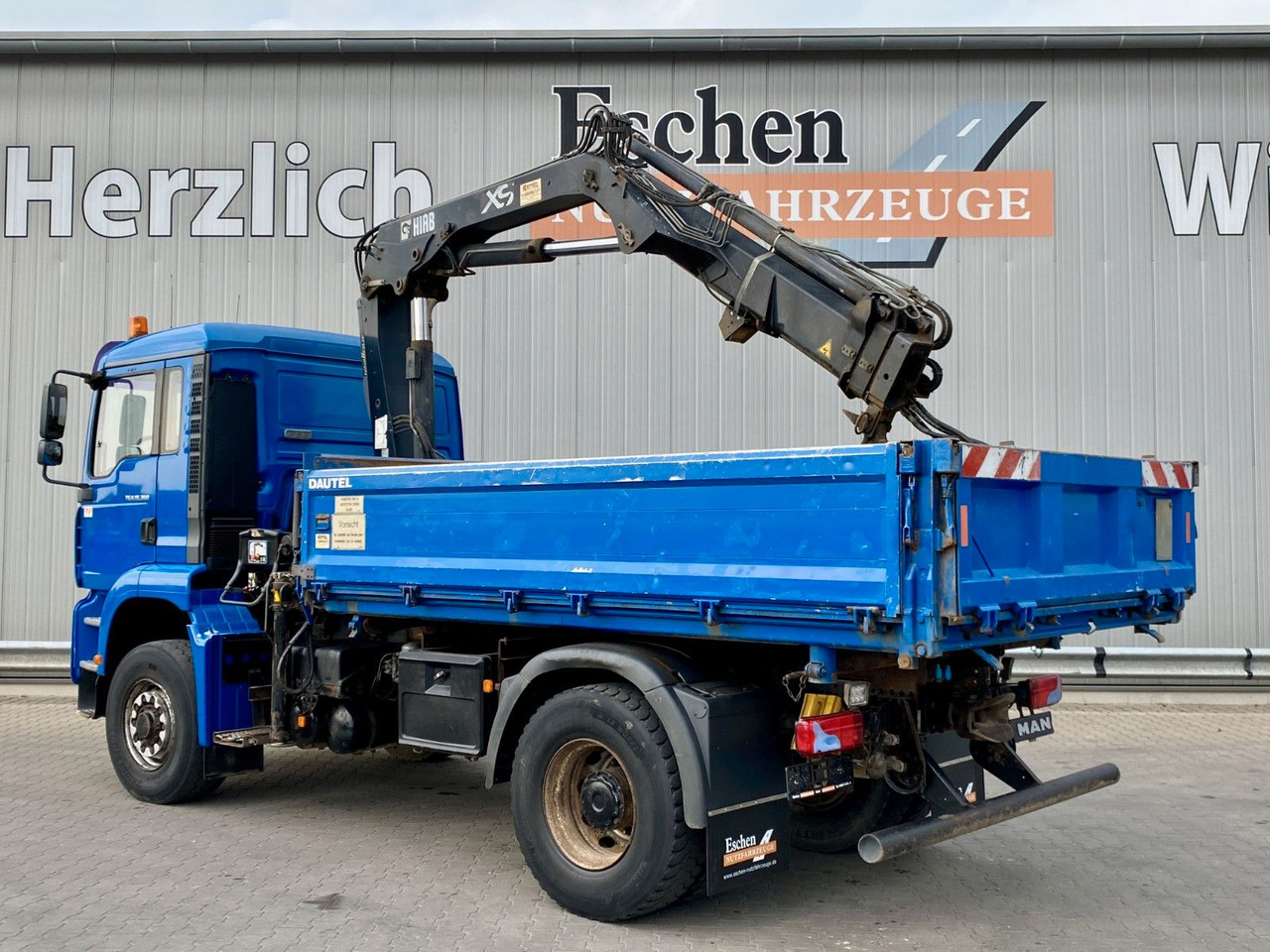 MAN TGA 18.360 4x4H BL Hiab Kran*Dautel Kipper*Klima - Самоскид вантажівка, Вантажівка з маніпулятором: фото 4 MAN TGA 18.360 4x4H BL Hiab Kran*Dautel Kipper*Klima - Самоскид вантажівка, Вантажівка з маніпулятором: фото 4