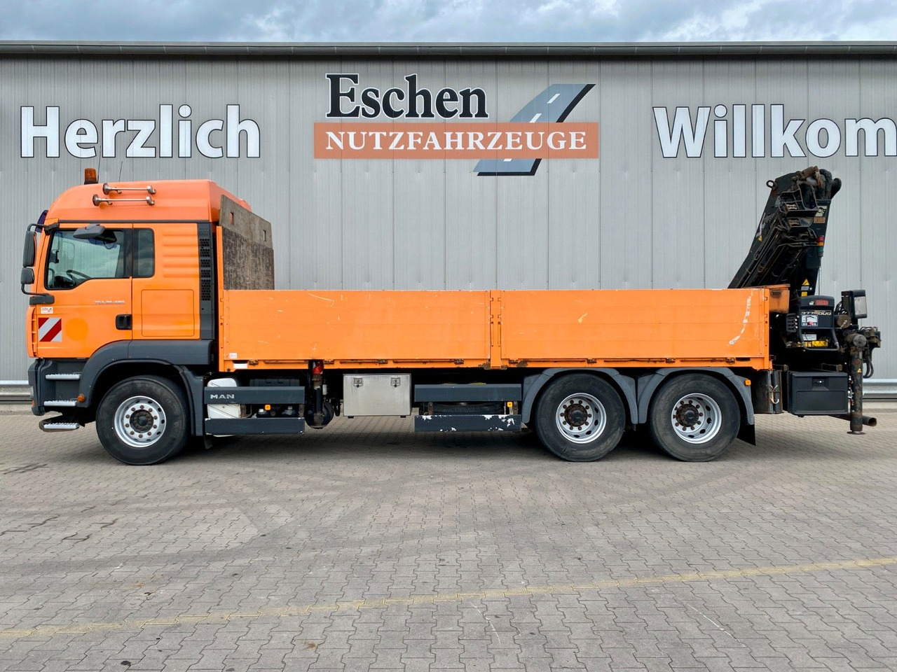 MAN TGA 26.480 6x4 | HIAB 377 EP-4*Funk*Retarder*AHK - Бортова вантажівка/ Платформа, Вантажівка з маніпулятором: фото 2 MAN TGA 26.480 6x4 | HIAB 377 EP-4*Funk*Retarder*AHK - Бортова вантажівка/ Платформа, Вантажівка з маніпулятором: фото 2
