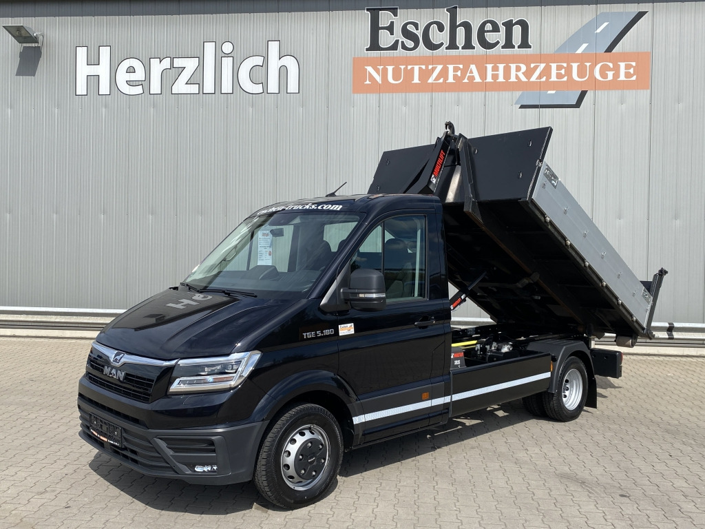 MAN TGE 5.180 / HIAB XR 35 Aufbau - Гаковий мультиліфт вантажівка: фото 1 MAN TGE 5.180 / HIAB XR 35 Aufbau - Гаковий мультиліфт вантажівка: фото 1