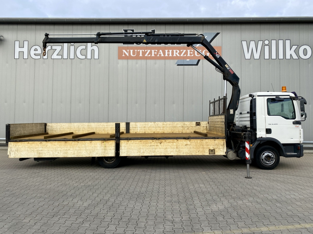 Бортова вантажівка/ Платформа, Вантажівка з маніпулятором MAN TGL 12.220 4x2 BL / HIAB Faltkran: фото 7 Бортова вантажівка/ Платформа, Вантажівка з маніпулятором MAN TGL 12.220 4x2 BL / HIAB Faltkran: фото 7