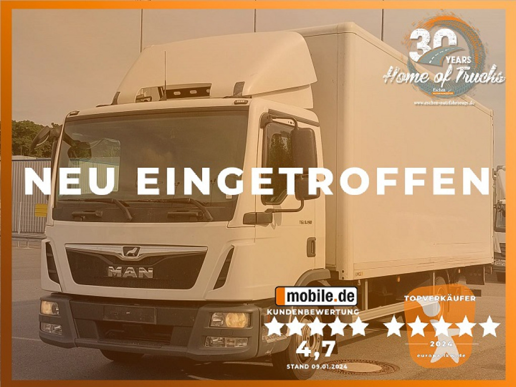 MAN TGL 8.190 Koffer/Seitentür/LBW - Вантажівка з закритим кузовом: фото 1 MAN TGL 8.190 Koffer/Seitentür/LBW - Вантажівка з закритим кузовом: фото 1