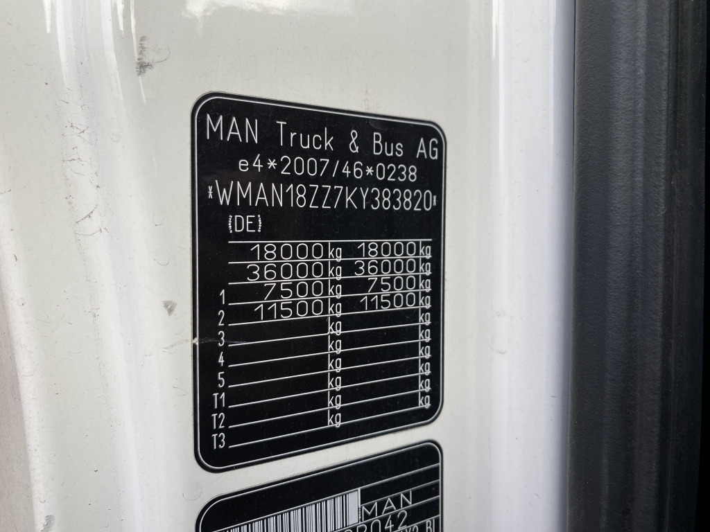 MAN TGM 18.320 4x2 BL / HIAB Heckkran - Бортова вантажівка/ Платформа, Вантажівка з маніпулятором: фото 5 MAN TGM 18.320 4x2 BL / HIAB Heckkran - Бортова вантажівка/ Платформа, Вантажівка з маніпулятором: фото 5