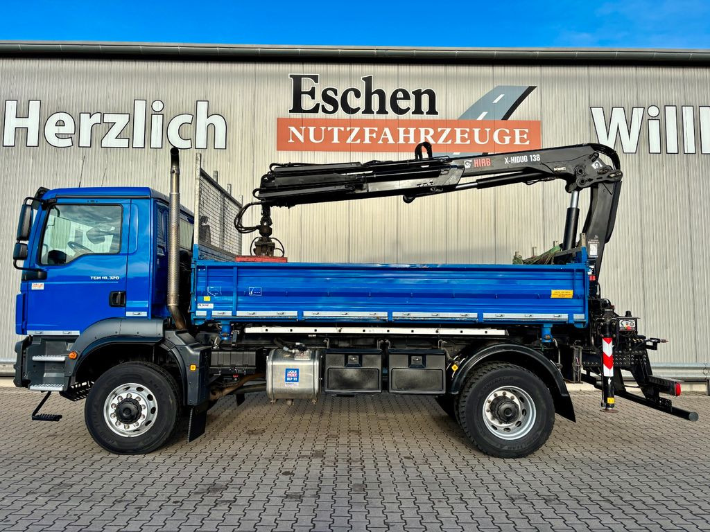 MAN TGM 18.320 4x4 BB | HIAB X-HIDUO 138*FUNK*Klima - Самоскид вантажівка, Вантажівка з маніпулятором: фото 2 MAN TGM 18.320 4x4 BB | HIAB X-HIDUO 138*FUNK*Klima - Самоскид вантажівка, Вантажівка з маніпулятором: фото 2