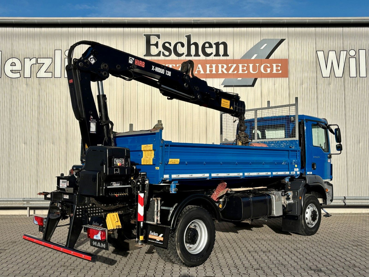 MAN TGM 18.320 4x4 BB | TÜV NEU*HIAB XHIDUO 138*FUNK - Самоскид вантажівка, Вантажівка з маніпулятором: фото 5 MAN TGM 18.320 4x4 BB | TÜV NEU*HIAB XHIDUO 138*FUNK - Самоскид вантажівка, Вантажівка з маніпулятором: фото 5
