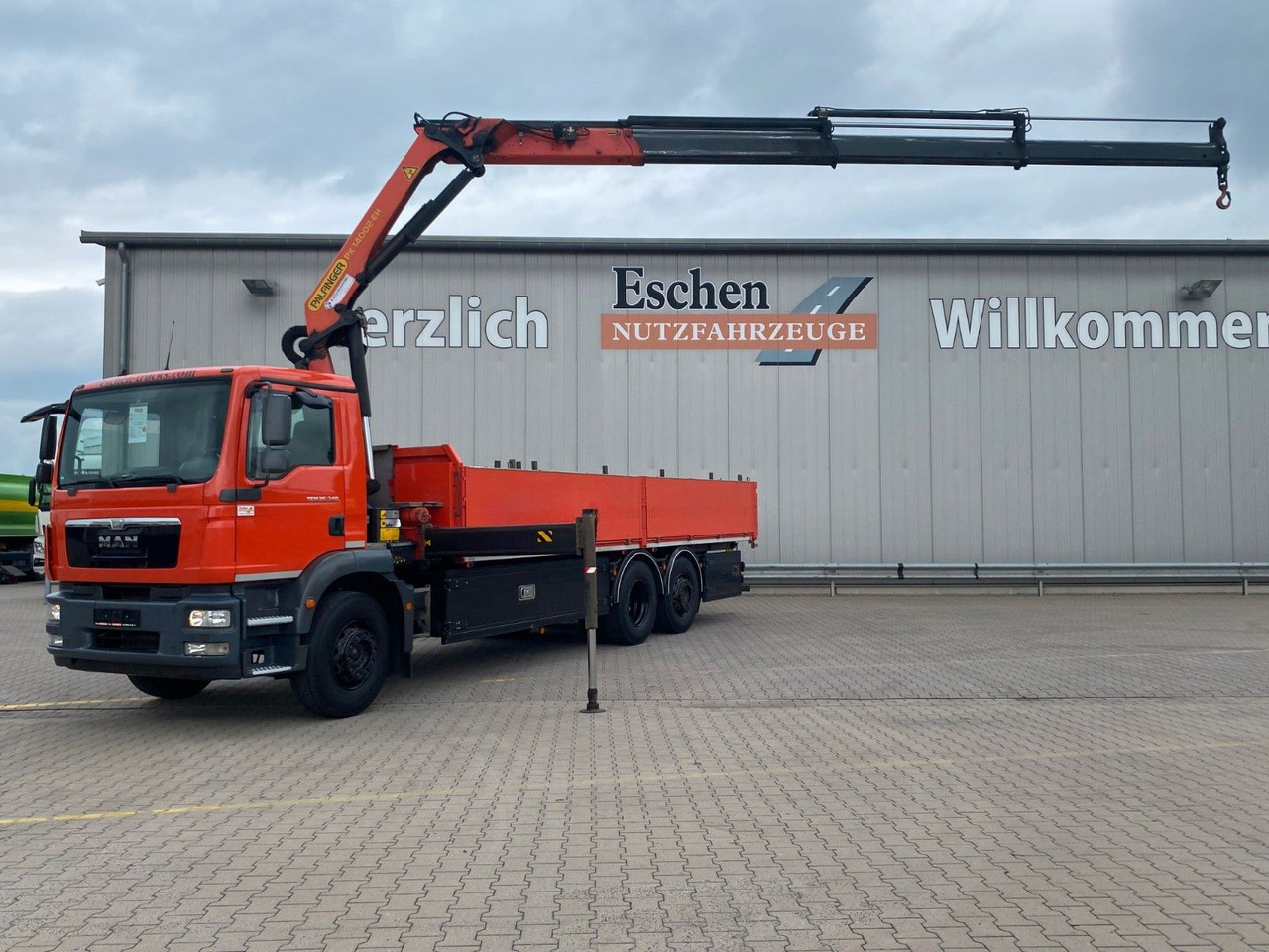 MAN TGM 26.340 6x2-4 LL | PK14002*Funk*Klima*1.Hand - Бортова вантажівка/ Платформа, Вантажівка з маніпулятором: фото 1 MAN TGM 26.340 6x2-4 LL | PK14002*Funk*Klima*1.Hand - Бортова вантажівка/ Платформа, Вантажівка з маніпулятором: фото 1