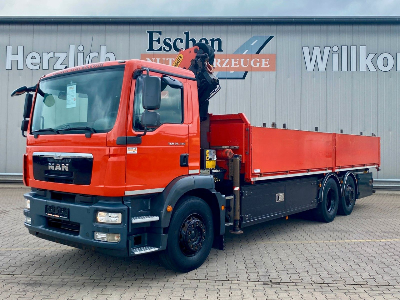 MAN TGM 26.340 6x2-4 LL | PK14002*Funk*Klima*1.Hand - Бортова вантажівка/ Платформа, Вантажівка з маніпулятором: фото 2 MAN TGM 26.340 6x2-4 LL | PK14002*Funk*Klima*1.Hand - Бортова вантажівка/ Платформа, Вантажівка з маніпулятором: фото 2