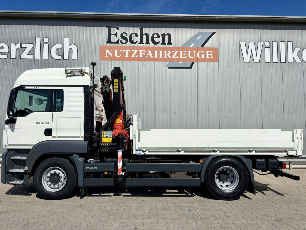 MAN TGS 18.480 4x2 BL / Palfinger PK 14002 Faltkran - Бортова вантажівка/ Платформа, Вантажівка з маніпулятором: фото 2 MAN TGS 18.480 4x2 BL / Palfinger PK 14002 Faltkran - Бортова вантажівка/ Платформа, Вантажівка з маніпулятором: фото 2