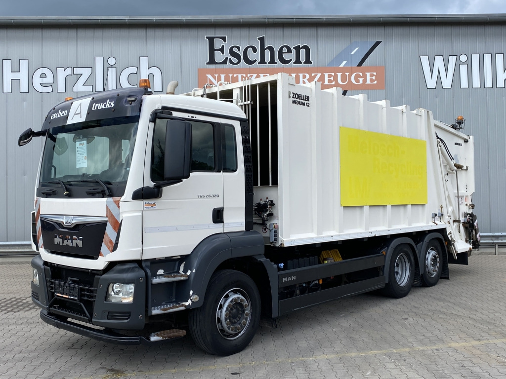MAN TGS 26.320 6x2-4 BL / Zöller Aufbau - Сміттєвози: фото 1 MAN TGS 26.320 6x2-4 BL / Zöller Aufbau - Сміттєвози: фото 1