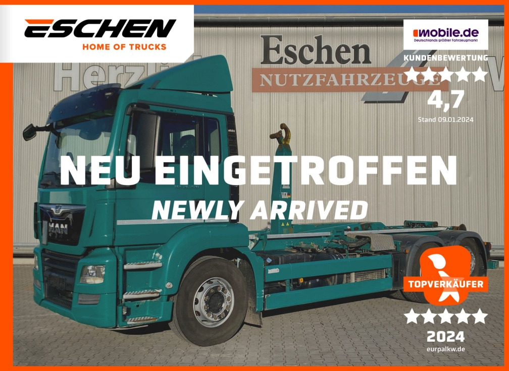 MAN TGS 26.420 6x2-2 BL / VDL Aufbau - Гаковий мультиліфт вантажівка: фото 1 MAN TGS 26.420 6x2-2 BL / VDL Aufbau - Гаковий мультиліфт вантажівка: фото 1