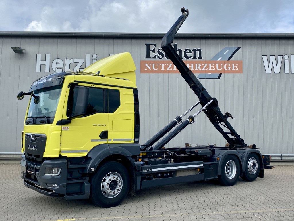 MAN TGS 26.470 6x2-4 BL - Гаковий мультиліфт вантажівка: фото 1 MAN TGS 26.470 6x2-4 BL - Гаковий мультиліфт вантажівка: фото 1