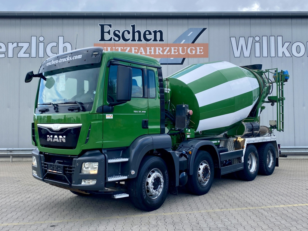 MAN TGS 32.360 8x4 BB / 9 m³ Stetter-Aufbau - Автобетонозмішувач: фото 1 MAN TGS 32.360 8x4 BB / 9 m³ Stetter-Aufbau - Автобетонозмішувач: фото 1